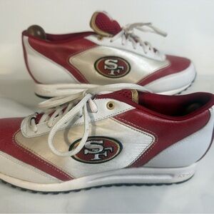 Vintage Womens Reebok San Francisco 49ers Shoes Size 8 RB 807 FLU 35-721795